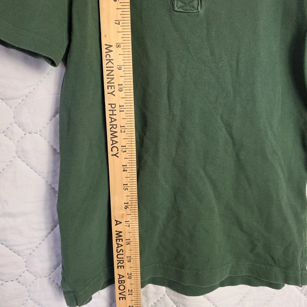 Abercrombie Kids Forest Green Polo Shirt Sz 9/10